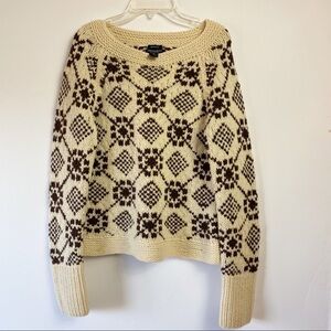 AMERICAN Eagle Outfitters Hand Knit Sweater Med